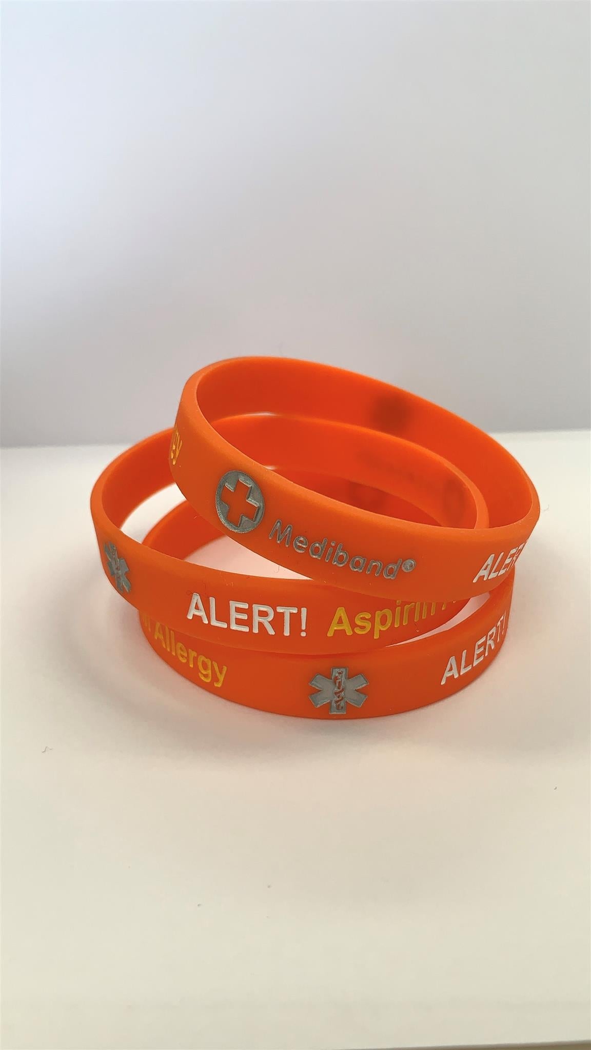 Aspirin Alert Bracelet