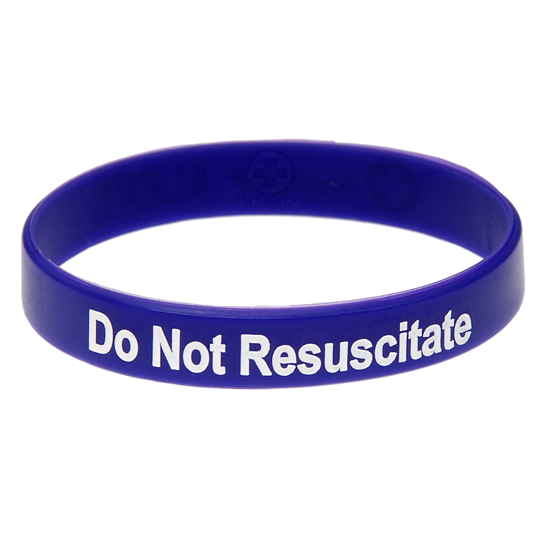 Do Not Resuscitate Medical Bracelet