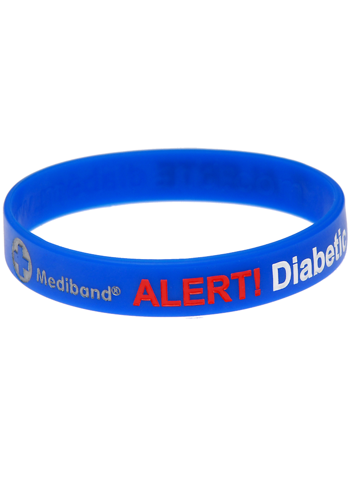 Diabetes Alert - French Medical Bracelet