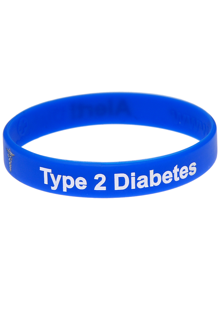 Type 2 Diabetes Medical Bracelet