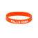 Fall Risk Bracelet — Orange Medical Alert Wristband