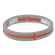 Diabetes Insulin Dependent - Silver Stripe Reversible Medical Bracelet