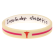 Cream Cross - Reversible Write On Medical Bracelet