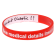 Diabetes - Red Reversible Write On Medical Bracelet