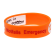 Kid's Write On Travel ID Bracelet - Orange
