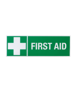 First Aid and Cross Reflective Sticker