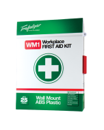 WM1 Workplace First Aid Kit Wallmount - Plastic Case