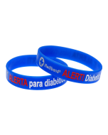 Diabetes Alert - Spanish / Portuguese Medical Bracelet