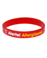 Allergy Alert - French Medical Bracelet