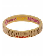 Asthmatic Alert - Reversible Designer Medical Bracelet