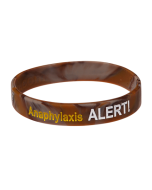 Anaphylaxis Alert Camouflage Medical ID Bracelet