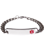 Stainless Steel Slim Red Bracelet