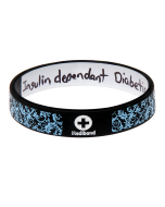 Floral - Reversible Write On Medical Bracelet
