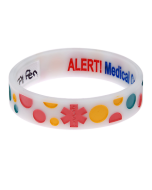 Bubbles - Reversible Write On Medical Bracelet