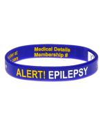 Epilepsy Alert - Reversible Write On Medical Bracelet