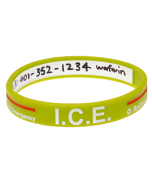 Neon ICE - Reversible Write On Medical Bracelet