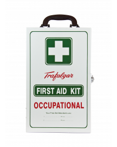 National Workplace First Aid Kit Wall Mount Metal Case