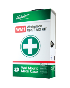 WM1 Workplace First Aid Kit Wallmount - Metal Case