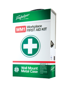 WM1 Workplace First Aid Kit Wallmount - Metal Case