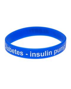 Diabetes on Insulin Pump Medical Bracelet