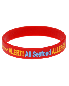 Seafood Allergy Medical Bracelet