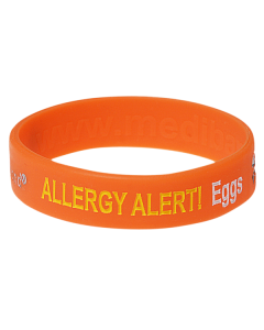 Egg Allergy Medical Bracelet