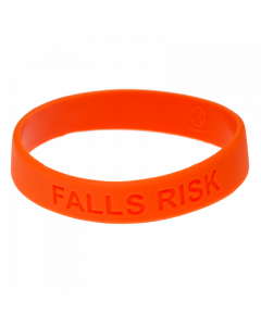 Falls Risk Alert Debossed Bracelet