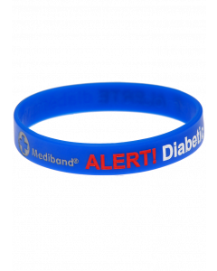 Diabetes Alert - French Medical Bracelet