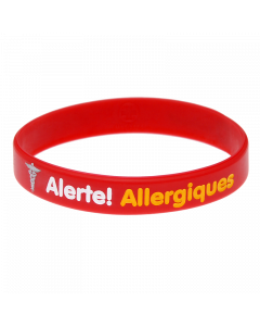 Allergy Alert - French Medical Bracelet