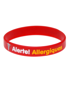 Allergy Alert - French Medical Bracelet