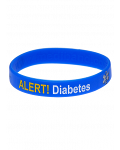 Non Insulin Dependent Diabetes Medical Alert ID Bracelet