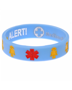 Anaphylaxis - Reversible Design Medical Bracelet