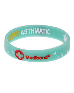 Asthmatic Alert - Reversible Design 1 Medical Bracelet