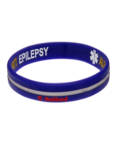 Epilepsy -  Reversible Design 2 Medical Bracelet