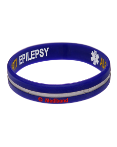Epilepsy -  Reversible Design 2 Medical Bracelet