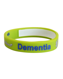 Dementia Alert Medical ID Write On Bracelet
