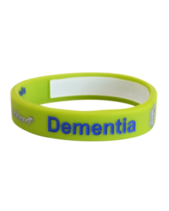Dementia Alert Medical ID Write On Bracelet
