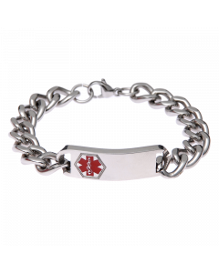 Stainless Steel Classic Red Bracelet