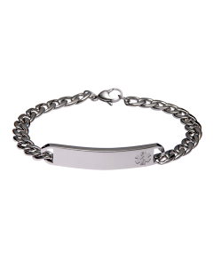 Stainless Steel Slim Bracelet - Blank