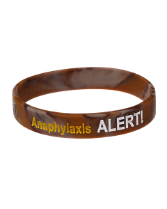 Anaphylaxis Alert Camouflage Medical ID Bracelet