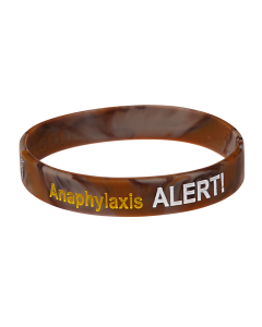 Anaphylaxis Alert Camouflage Medical ID Bracelet