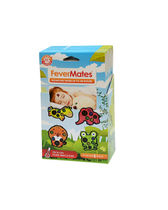 Fevermates - Stick On Thermometers Temperature Indicator 8 Pieces in Display Unit (contains 12 units)