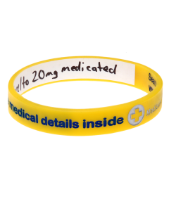 Medical Condition - Reversible Write On Medical Bracelet