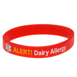 Dairy allergy bracelet outlet