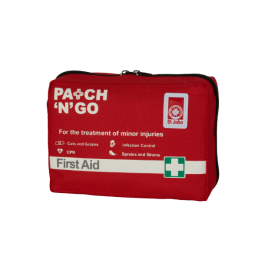 On the go first outlet aid kit