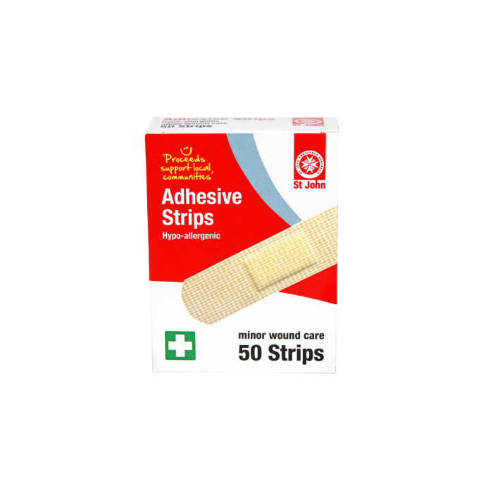 St John Ambulance Plastic Bandage Strips 50s