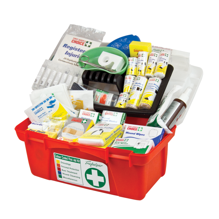 Trafalgar National First Aid Kit Poly Case Workplace