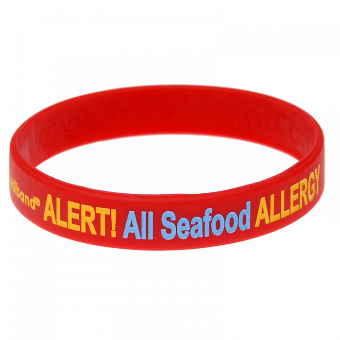 I Have a Food Allergy Silicone Wristband – Girlguiding North West England  Shop