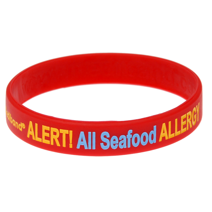 Shellfish allergy bracelet Clearance