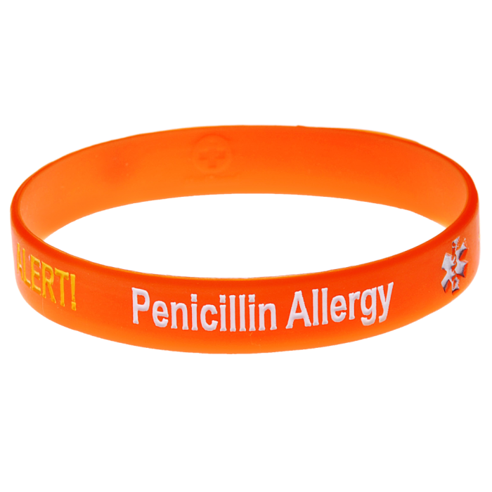 NUT ALLERGY Medical Alert ID Stainless Steel Identification Bracelet w –  Max Petals